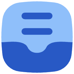 Inbox Content Icon from Flex Flat Set