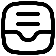 Inbox Content Icon from Flex Line Set