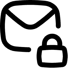 Inbox Lock Icon from Flex Line Set