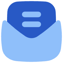 Inbox Open Icon from Flex Flat Set