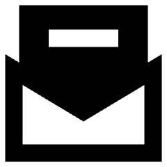 Inbox Open Icon from Sharp Remix Set