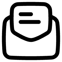 Inbox Open Icon from Plump Line Set