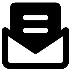 Inbox Open Icon from Core Remix Set