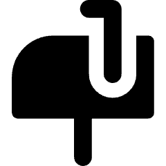 Inbox Post Icon from Core Solid Set