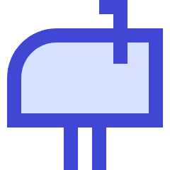 Inbox Post Icon from Sharp Duo Set