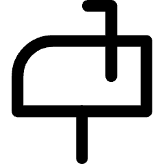 Inbox Post Icon from Core Line Set