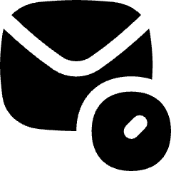 Inbox Schedule Icon from Flex Solid Set
