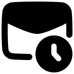 Inbox Schedule Icon from Plump Remix Set