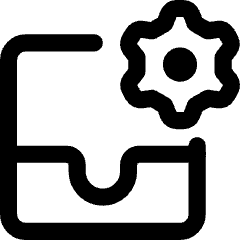 Inbox Setting Gear Icon from Core Line Set