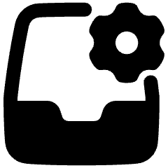 Inbox Setting Gear Icon from Plump Remix Set