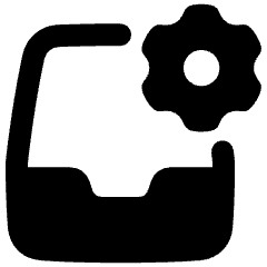 Inbox Setting Gear Icon from Plump Remix Set