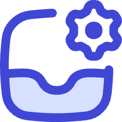 Inbox Setting Gear Icon from Flex Duo Set