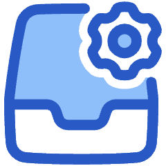 Inbox Setting Gear Icon from Plump Duo Set