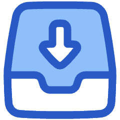 Inbox Tray 1 Icon from Plump Duo Set