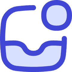 Inbox Tray Notification Badge Icon from Flex Duo Set