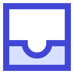 Inbox Icon from Sharp Duo Set