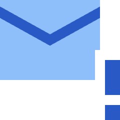 Inbox Warning Icon from Sharp Flat Set