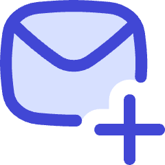 Mail Add Icon from Flex Duo Set
