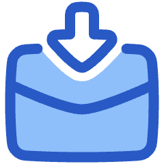 Mail Incoming Icon from Plump Duo Set