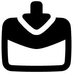 Mail Incoming Icon from Plump Remix Set