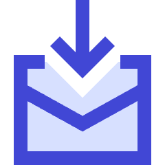 Mail Incoming Icon from Sharp Duo Set