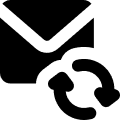 Mail Loading Icon from Micro Solid Set