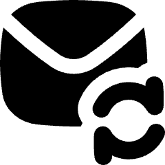 Mail Loading Icon from Flex Solid Set