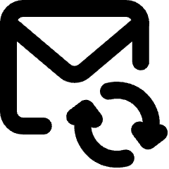 Mail Loading Icon from Micro Line Set