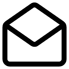 Mail Mark As Read Icon from Core Line Set