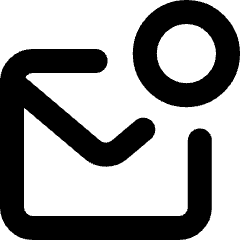 Mail Notification Icon from Micro Line Set