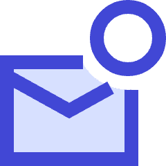 Mail Notification Icon from Sharp Duo Set