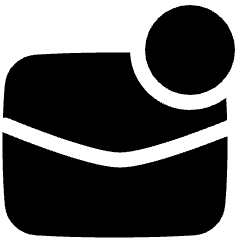 Mail Notification Icon from Plump Solid Set