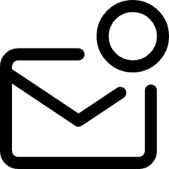 Mail Notification Icon from Core Line Set