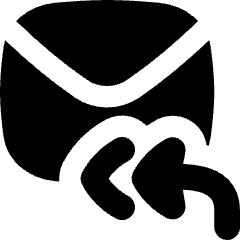 Mail Reply All Icon from Flex Solid Set
