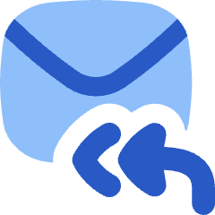 Mail Reply All Icon from Flex Flat Set