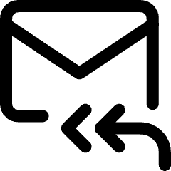 Mail Reply All Icon from Core Line Set