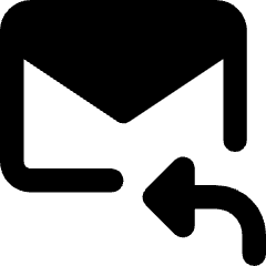 Mail Reply Icon from Core Remix Set