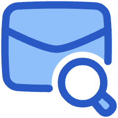 Mail Search Icon from Plump Duo Set