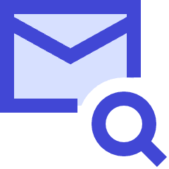 Mail Search Icon from Sharp Duo Set