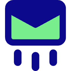 Mail Send Icon from Core Pop Set