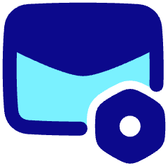 Mail Setting Bolt Nut Icon from Plump Pop Set