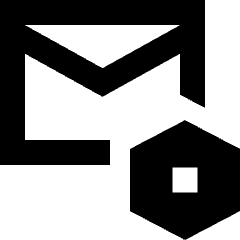 Mail Setting Bolt Nut Icon from Sharp Remix Set