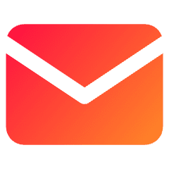 Mail Solo Icon from Core Gradient Set