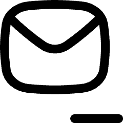 Mail Subtract Icon from Flex Line Set