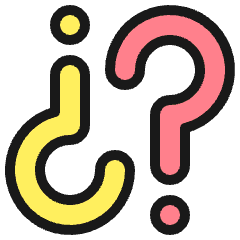 Information Desk Question Help Icon from Ultimate Colors Set