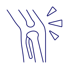 Knee Pain 1 Illustration from UX Line Set