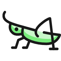 Insect Cricket Body Icon from Ultimate Colors Set
