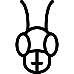 Insect Head Icon from Ultimate Light Set