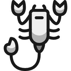 Insect Scorpion Icon from Ultimate Colors Set