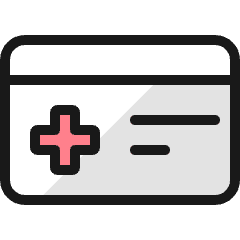 Insurance Card Icon from Ultimate Colors Set